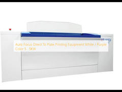 Auto Focus Direct To Plate Printing Equipment White / Purple Color 5 . 5KW